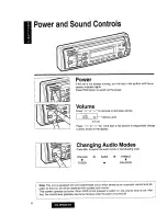 Предварительный просмотр 5 страницы Panasonic CQ-DP200LEE Operating Instructions Manual