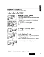 Предварительный просмотр 8 страницы Panasonic CQ-DP200LEE Operating Instructions Manual