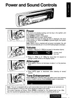 Предварительный просмотр 7 страницы Panasonic CQ-DP202 Operating Instructions Manual