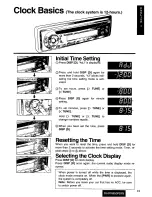 Предварительный просмотр 13 страницы Panasonic CQ-DP202 Operating Instructions Manual