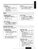 Предварительный просмотр 15 страницы Panasonic CQ-DP202 Operating Instructions Manual