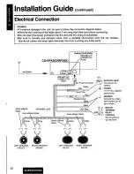 Предварительный просмотр 22 страницы Panasonic CQ-DP202 Operating Instructions Manual