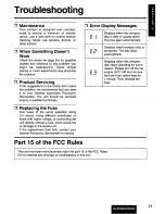 Предварительный просмотр 23 страницы Panasonic CQ-DP202 Operating Instructions Manual