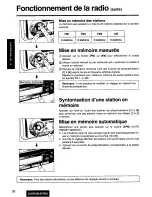 Предварительный просмотр 30 страницы Panasonic CQ-DP202 Operating Instructions Manual