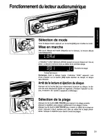 Предварительный просмотр 31 страницы Panasonic CQ-DP202 Operating Instructions Manual