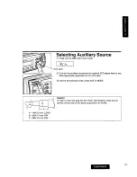 Preview for 13 page of Panasonic CQ-DP34LEE Operating Instructions Manual