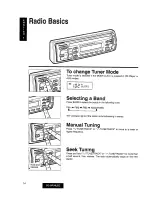 Preview for 14 page of Panasonic CQ-DP34LEE Operating Instructions Manual