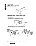 Preview for 26 page of Panasonic CQ-DP34LEE Operating Instructions Manual