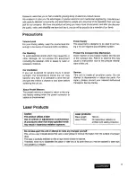 Предварительный просмотр 4 страницы Panasonic CQ-DP655EW Operating Instructions Manual