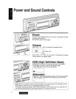 Предварительный просмотр 5 страницы Panasonic CQ-DP655EW Operating Instructions Manual