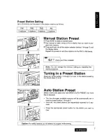 Предварительный просмотр 8 страницы Panasonic CQ-DP655EW Operating Instructions Manual