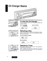 Предварительный просмотр 11 страницы Panasonic CQ-DP655EW Operating Instructions Manual