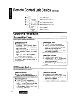 Предварительный просмотр 17 страницы Panasonic CQ-DP655EW Operating Instructions Manual