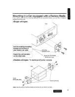 Предварительный просмотр 20 страницы Panasonic CQ-DP655EW Operating Instructions Manual