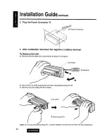 Предварительный просмотр 23 страницы Panasonic CQ-DP655EW Operating Instructions Manual