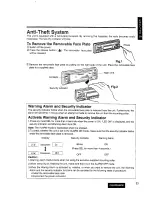 Предварительный просмотр 24 страницы Panasonic CQ-DP655EW Operating Instructions Manual