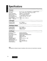 Предварительный просмотр 31 страницы Panasonic CQ-DP655EW Operating Instructions Manual