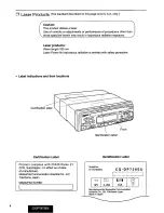 Предварительный просмотр 4 страницы Panasonic CQ-DP728EU User Manual