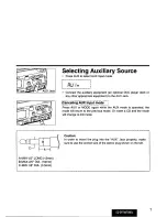 Предварительный просмотр 7 страницы Panasonic CQ-DP728EU User Manual