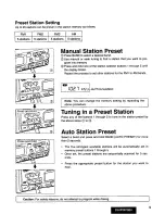 Предварительный просмотр 9 страницы Panasonic CQ-DP728EU User Manual