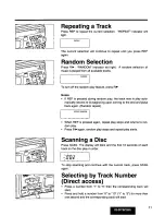 Предварительный просмотр 11 страницы Panasonic CQ-DP728EU User Manual