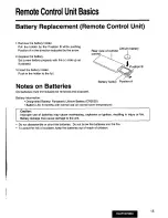 Предварительный просмотр 15 страницы Panasonic CQ-DP728EU User Manual