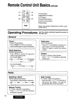 Предварительный просмотр 16 страницы Panasonic CQ-DP728EU User Manual