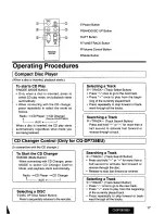 Предварительный просмотр 17 страницы Panasonic CQ-DP728EU User Manual