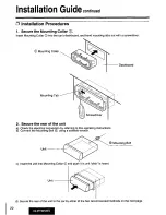 Предварительный просмотр 22 страницы Panasonic CQ-DP728EU User Manual