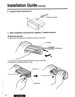 Предварительный просмотр 24 страницы Panasonic CQ-DP728EU User Manual