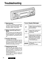 Предварительный просмотр 28 страницы Panasonic CQ-DP728EU User Manual