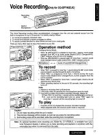 Предварительный просмотр 17 страницы Panasonic CQ-DP730EUC User Manual