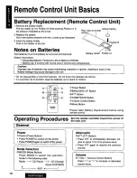 Предварительный просмотр 18 страницы Panasonic CQ-DP730EUC User Manual