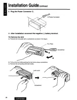 Предварительный просмотр 26 страницы Panasonic CQ-DP730EUC User Manual