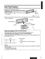 Предварительный просмотр 27 страницы Panasonic CQ-DP730EUC User Manual