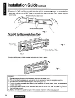 Предварительный просмотр 28 страницы Panasonic CQ-DP730EUC User Manual