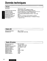 Предварительный просмотр 62 страницы Panasonic CQ-DP730EUC User Manual