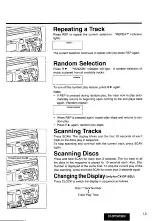 Preview for 13 page of Panasonic CQ-DP738 Operating Instructions Manual