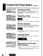 Preview for 9 page of Panasonic CQ-DP835EW Operating Instructions Manual