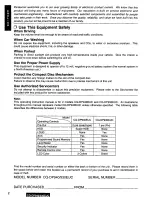 Предварительный просмотр 2 страницы Panasonic CQ-DP930 Operating Operating Instructions Manual