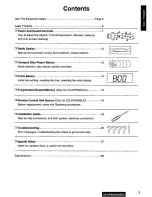 Предварительный просмотр 3 страницы Panasonic CQ-DP930 Operating Operating Instructions Manual