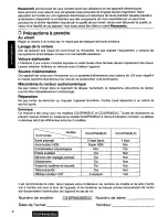 Предварительный просмотр 4 страницы Panasonic CQ-DP930 Operating Operating Instructions Manual