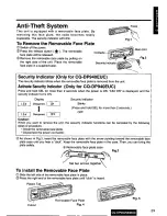 Предварительный просмотр 23 страницы Panasonic CQ-DP930 Operating Operating Instructions Manual