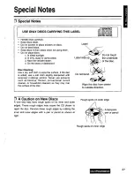 Предварительный просмотр 27 страницы Panasonic CQ-DP930 Operating Operating Instructions Manual