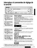 Предварительный просмотр 29 страницы Panasonic CQ-DP930 Operating Operating Instructions Manual