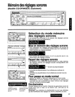 Предварительный просмотр 37 страницы Panasonic CQ-DP930 Operating Operating Instructions Manual