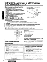 Предварительный просмотр 38 страницы Panasonic CQ-DP930 Operating Operating Instructions Manual