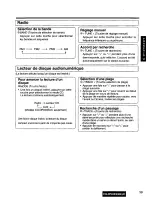 Предварительный просмотр 39 страницы Panasonic CQ-DP930 Operating Operating Instructions Manual