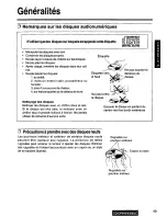 Предварительный просмотр 49 страницы Panasonic CQ-DP930 Operating Operating Instructions Manual