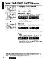 Предварительный просмотр 8 страницы Panasonic CQ-DP965 Operating Operating Instructions Manual